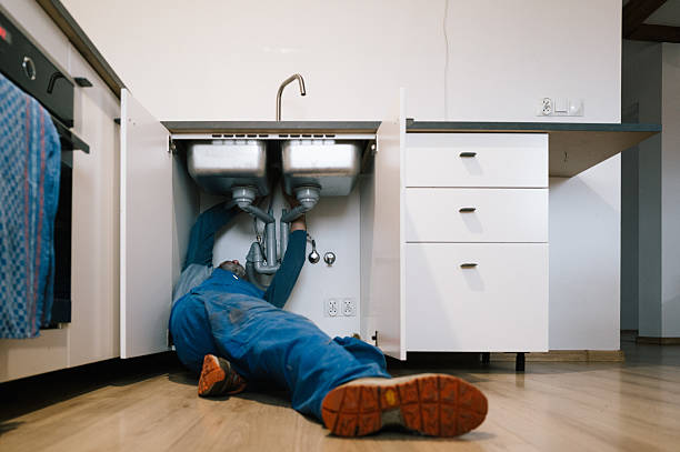 Professional Plumbing technician working in Wappingers Falls, NY